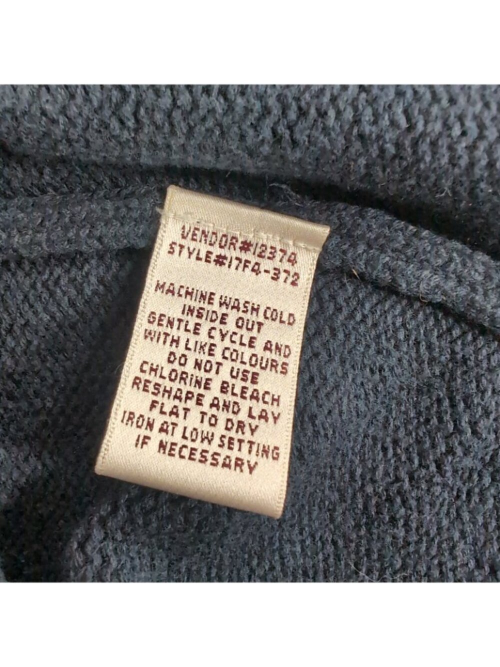 Northern Reflections Embroidered Angel Cardigan XL Navy Blue Christmas Winter - Picture 14 of 14